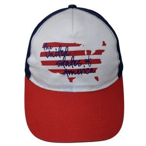 The United States of America Strapback Hat Multicor OS Adjustable Patriotic